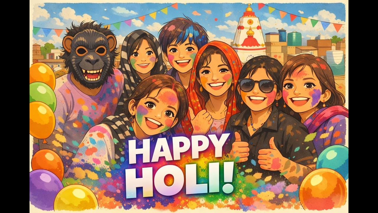 Ghar Wali Holi 💖 | Family Holi Vlog | Happy Holi