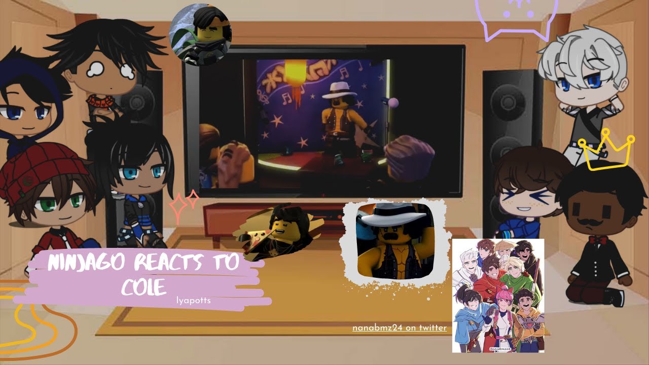 Ninjago reacts to Cole