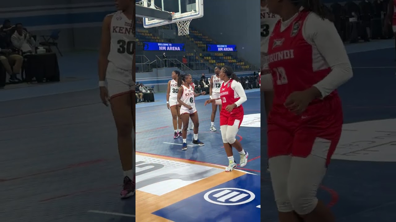 Team Kenya vs Team Burundi - FIBA Womens Afrobasket 2025 #MediaDay #AfrobasketWomen #Afrobasket2025