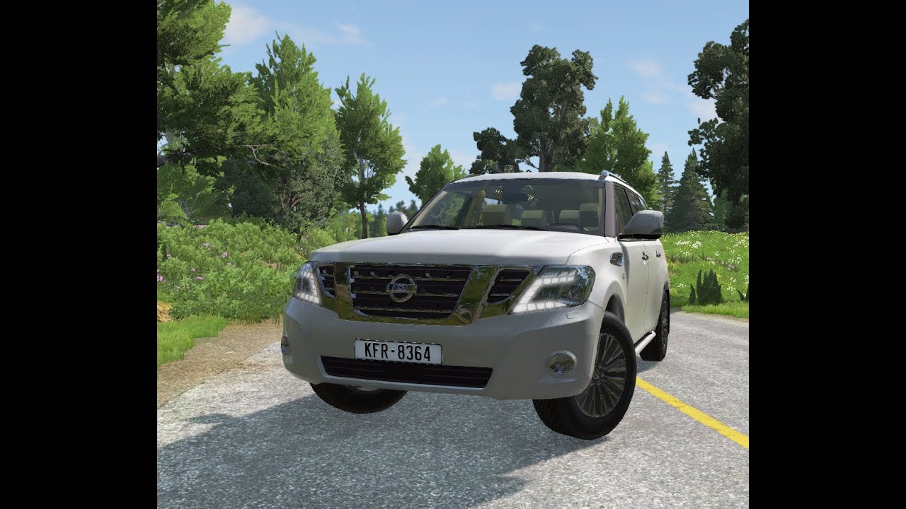 Beamng drive- 2017 NISSAN-patrol-[v8]-OOF-ROAD will it make it?