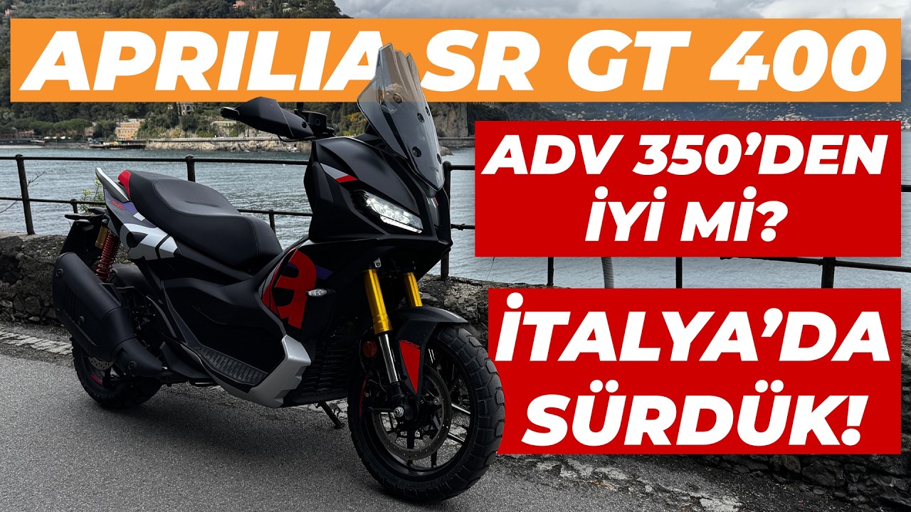 Aprilia SR GT 400 İnceleme | Alternatif Değil Sınıf Belirleyici Olabilir!