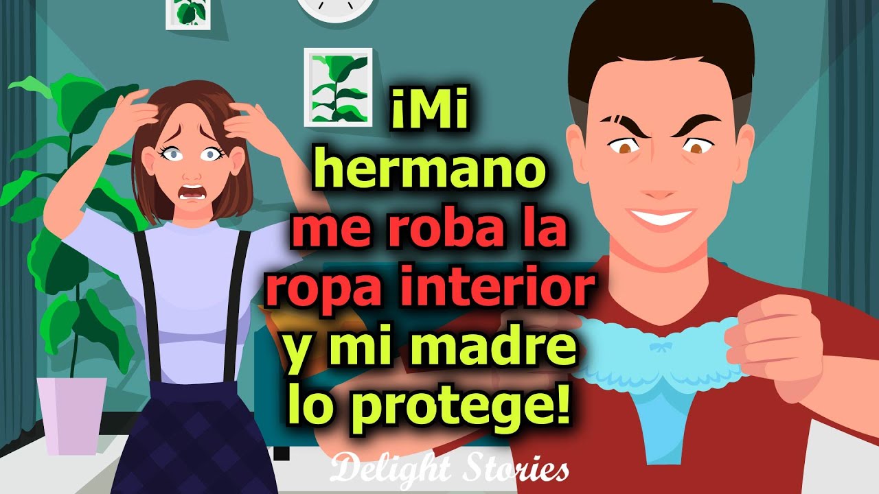 Mi hermanastro vende mi ropa interior por Internet