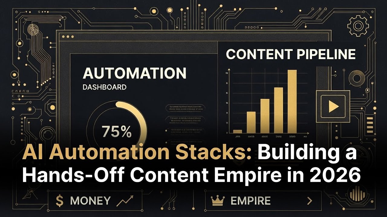 AI Automation Stacks: Build a Hands-Off Content Empire in 2026 #aiautomation  #ContentEmpire