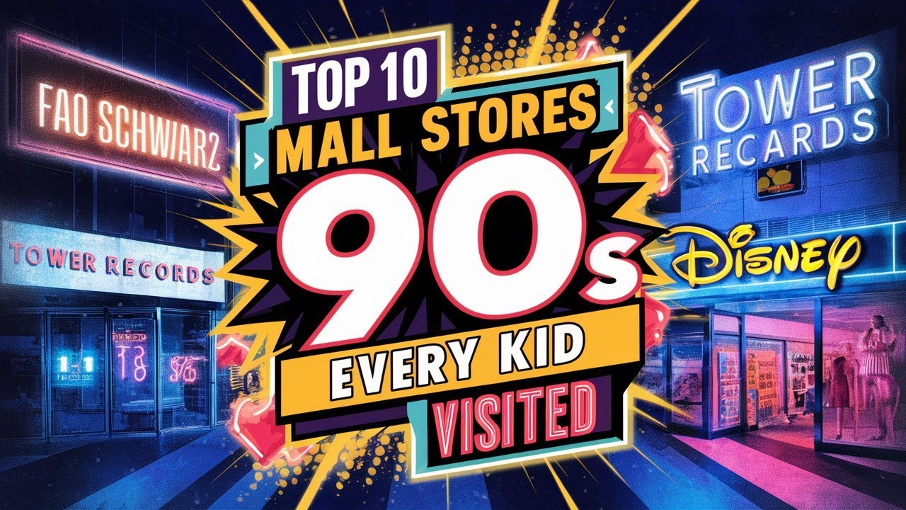 Top 10 Mall Stores Every 90s Kid Visited at Least Once