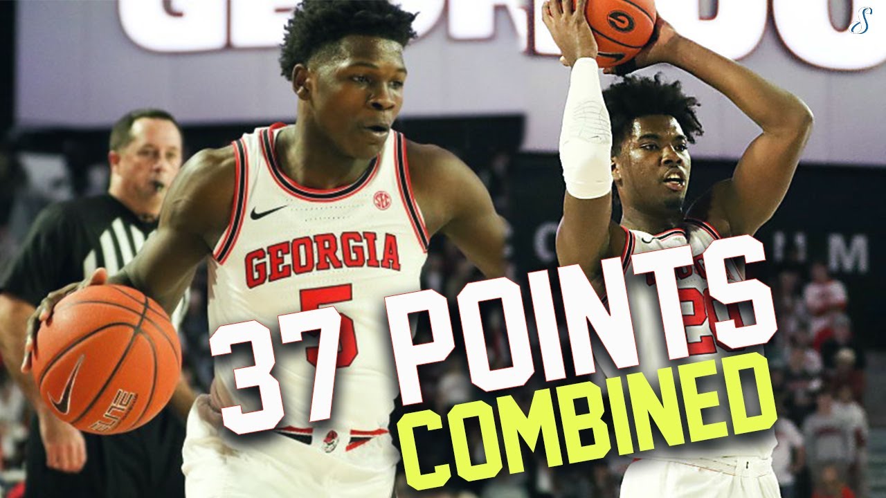 Anthony Edwards & Rayshaun Hammond Combine For 37 Points To Lift SMU in OT!
