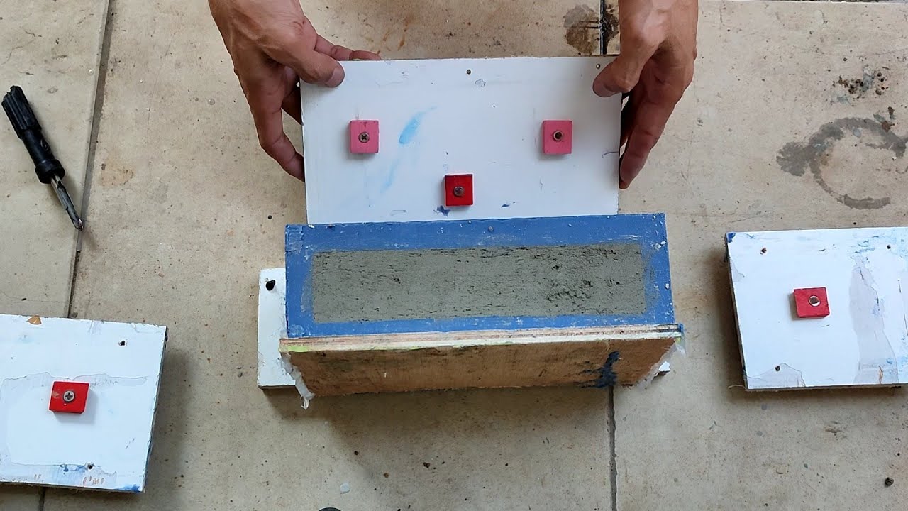 How To Make INTERLOCKING BRICKS  at HOME ✓ Powerful Handmade Skills
