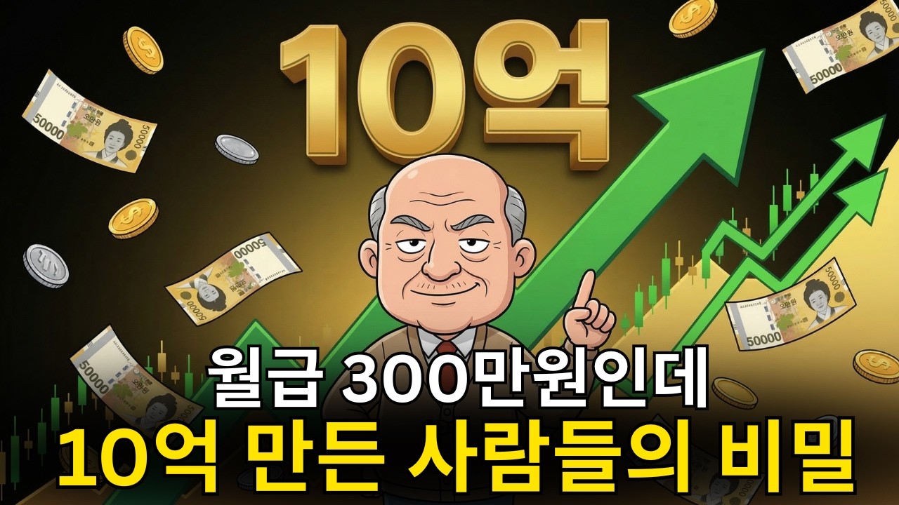 월급 300만 원으로 10억 만드는 사람들의 소름 돋는 공통점 (이걸 먼저 바꿨습니다)