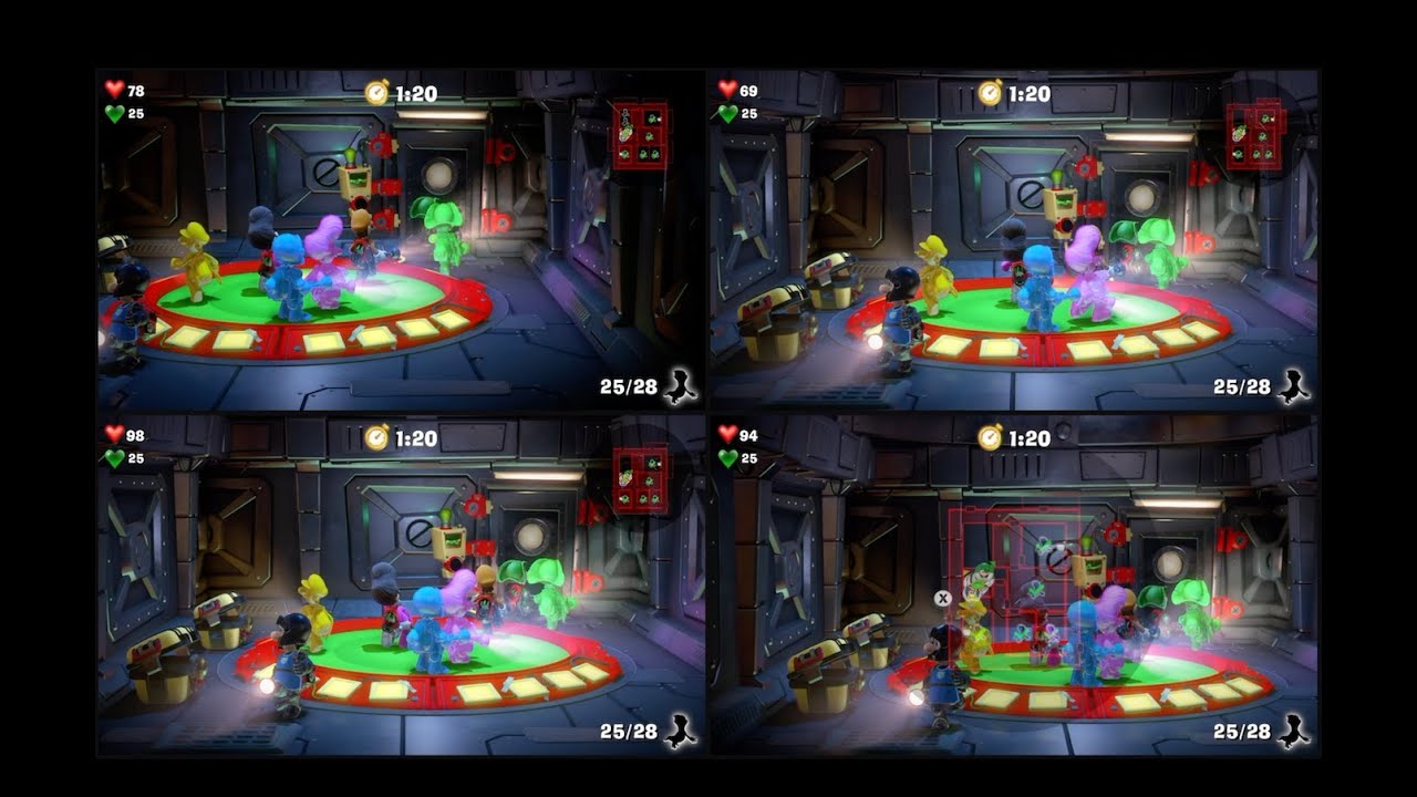 8-Player Luigi's Mansion 3 Wireless Multiplayer + DLC Levels (Uncommentated)