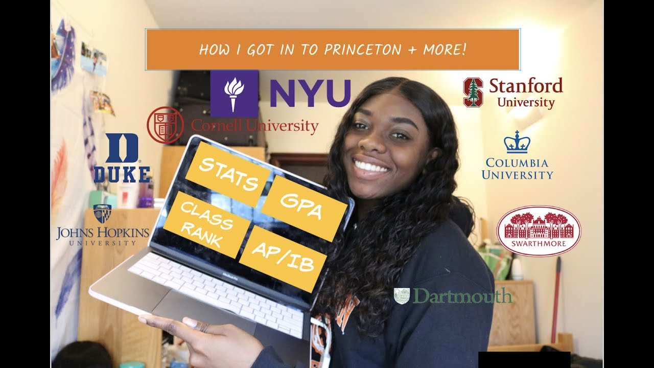 How I got into Princeton, Stanford, Duke & more! | stats, GPA, test scores, advice