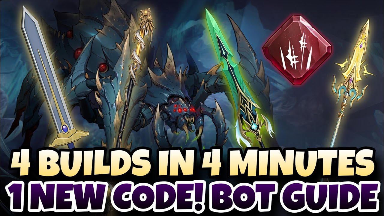 1 NEW CODE! 4 BUILDS ARACHNID BATTLEFIELD OF TIME SEASON 16 [SOLO LEVELING: ARISE]