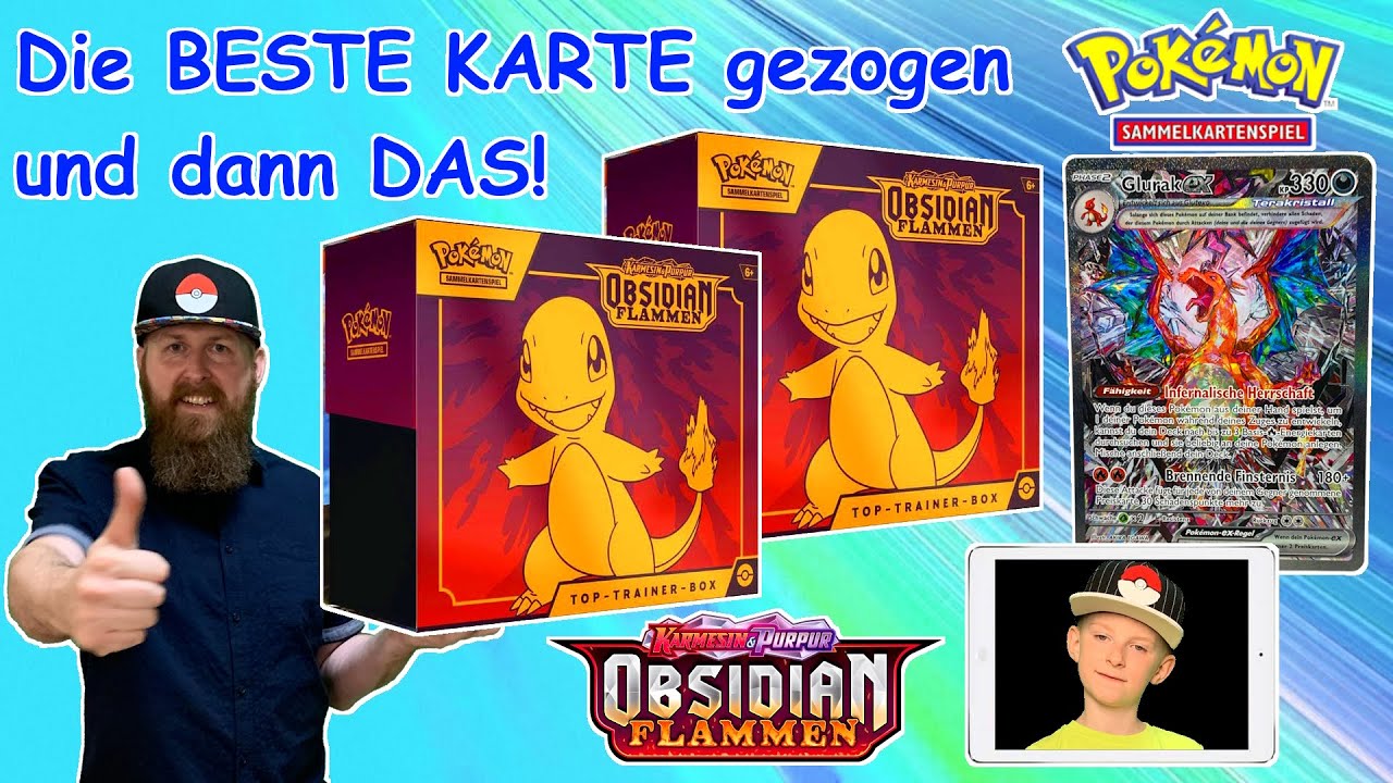 Wir ziehen die BESTE Karte aus Obsidian Flammen - dann ist DAS passiert! Pokémon Booster Opening