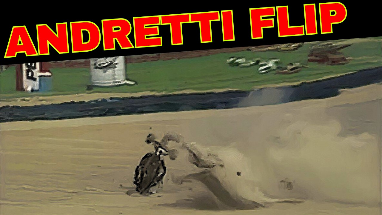 1998 CART Mid-Ohio - Michael Andretti Huge Flip and Roll