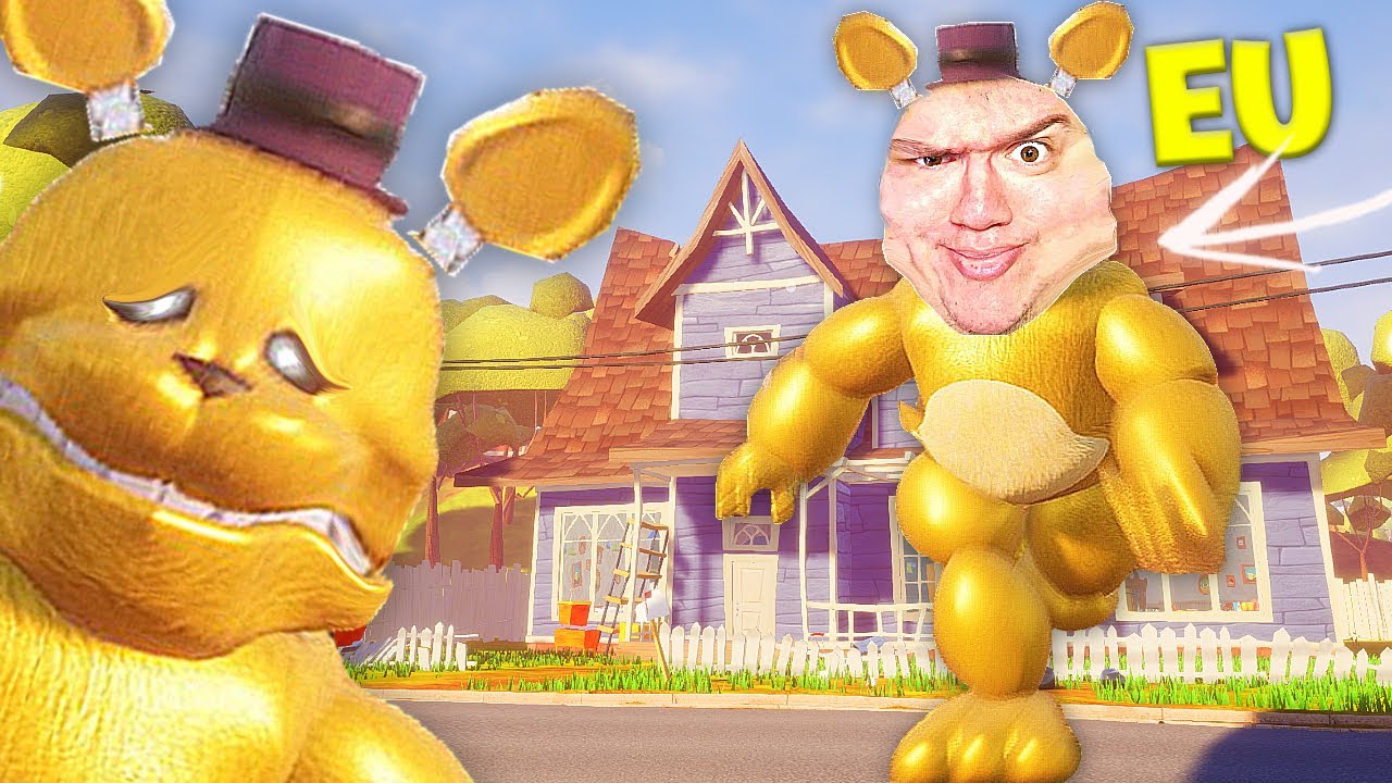 Am VITEZA lui FREDBEAR in Hello Neighbor..