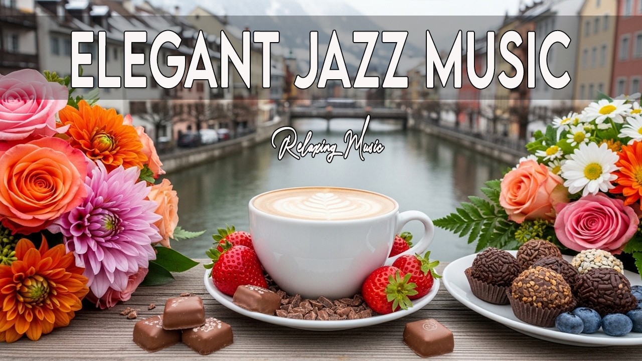 Elegant Jazz Music ☕ Bossa Nova background for Great Moods, Stress Relief and Relaxing