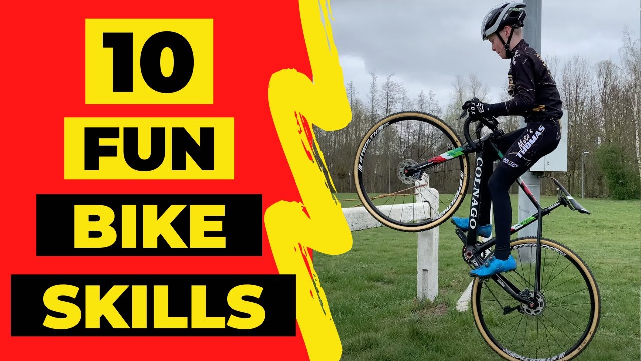 10 FUN BIKE SKILLS AND TRICKS YOU SHOULD LEARN !