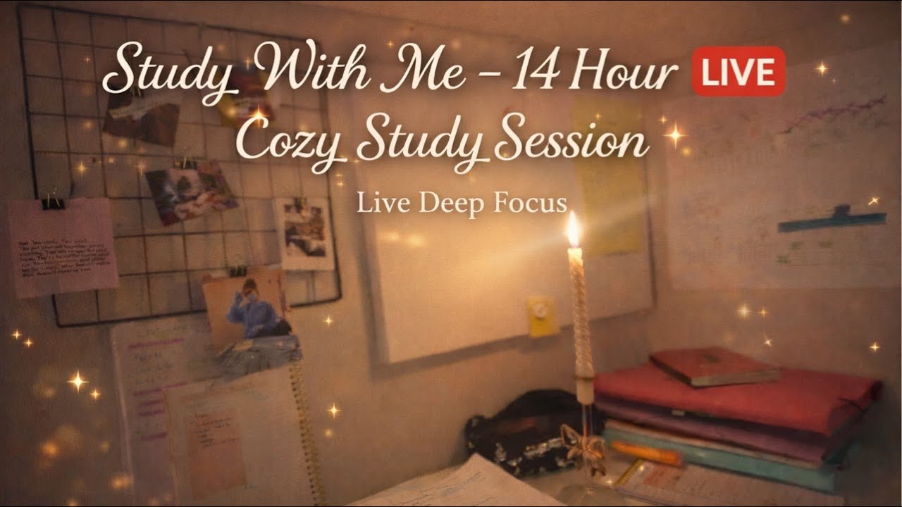 🌙STUDY WITH ΜΕ 8 HOURS |ادرس معي ٨ ساعات 🌙