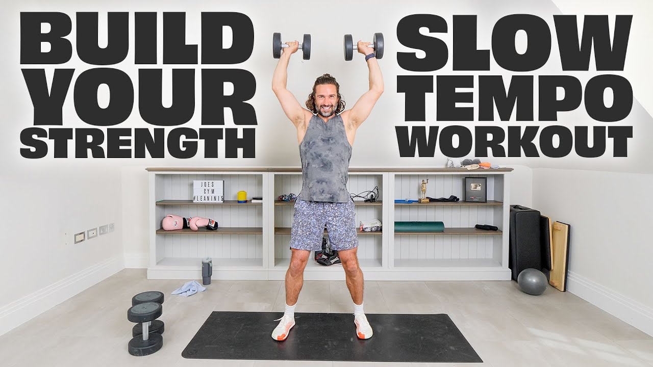 20 Minute Dumbbell Strength Tempo Workout | Joe Wicks Workouts