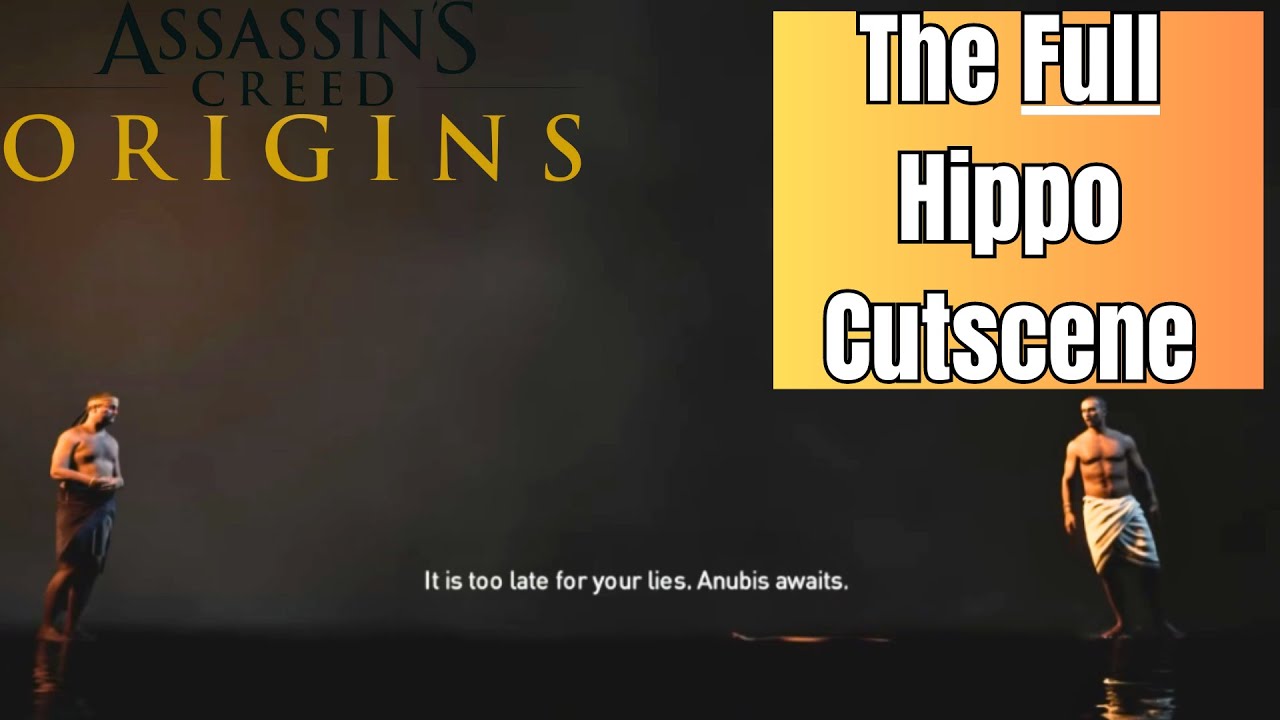 Assassin's Creed Origins | The Hippo (Eudoros) Death Cutscene