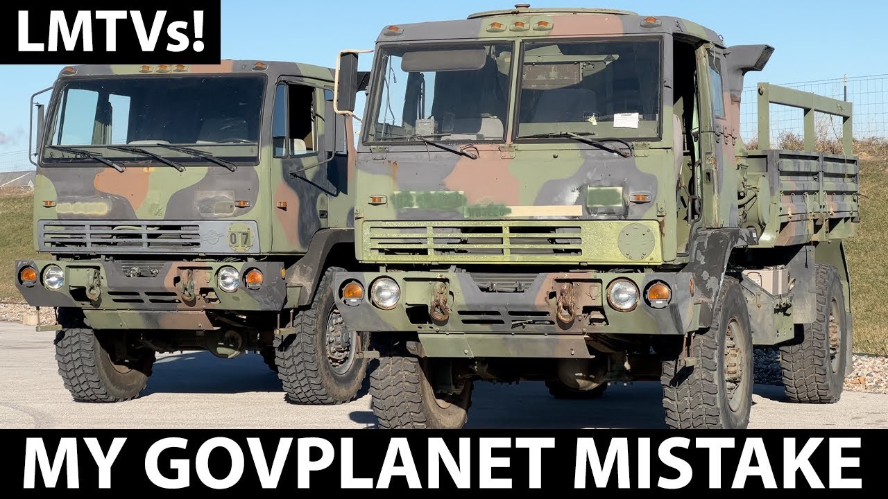 Покупка LMTV на GovPlanet оказалась совсем не тем, чего я ожидал
