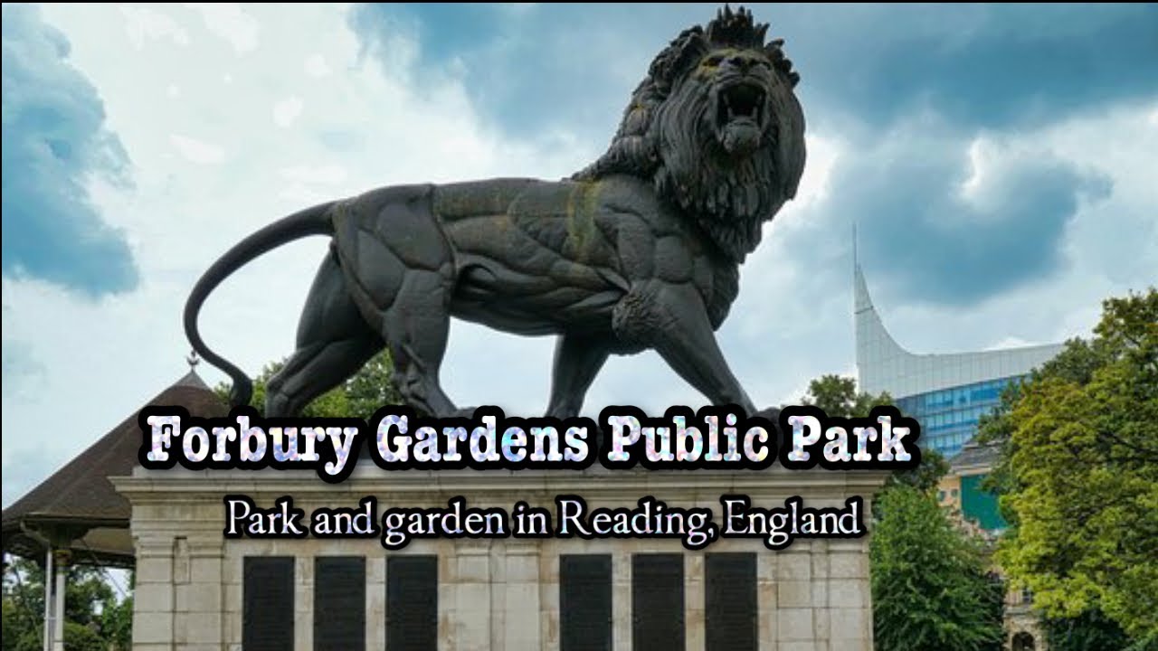 Part 1| Walking Tour of Forbury Gardens Public Park | Park and garden in Reading, England