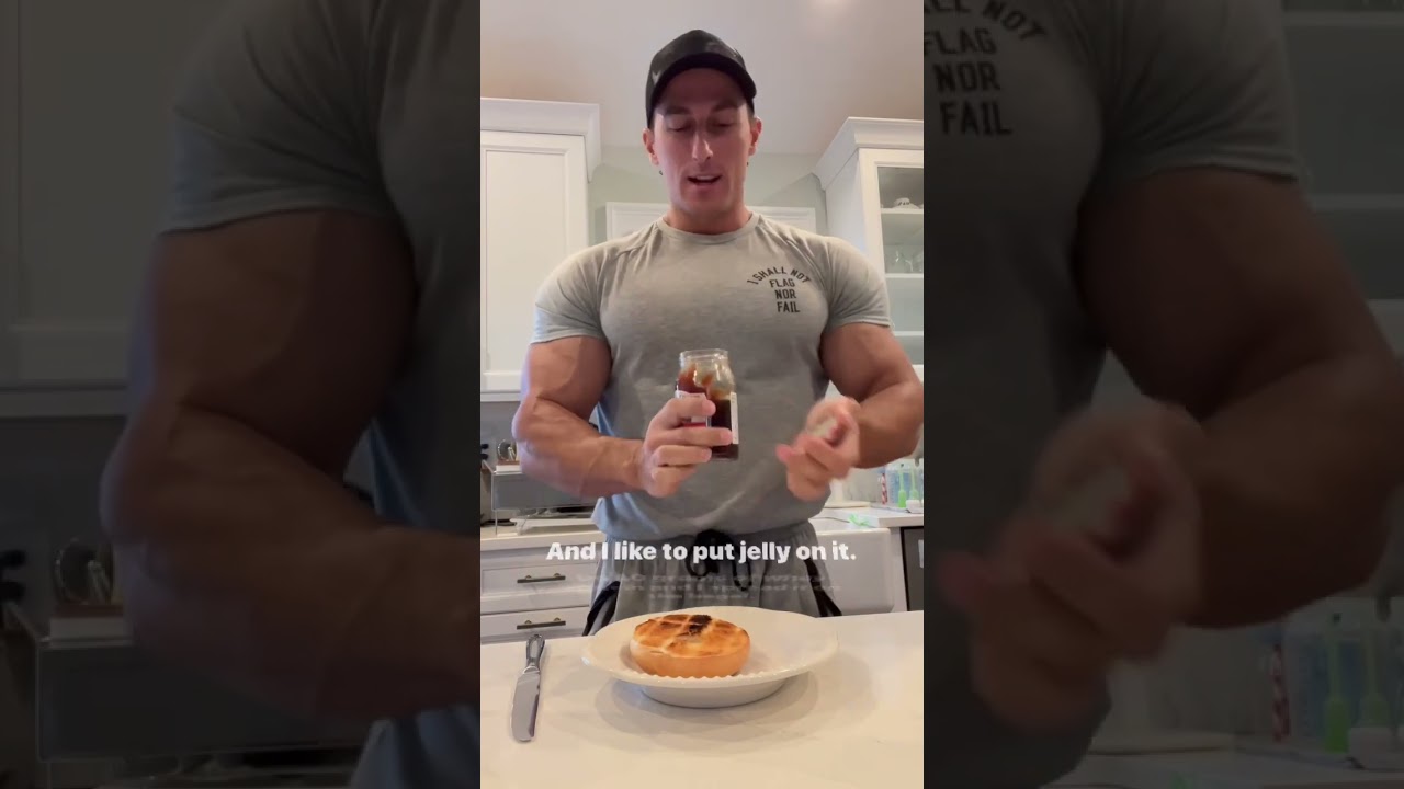Мой любимый перекус после тренировки! 🥯
