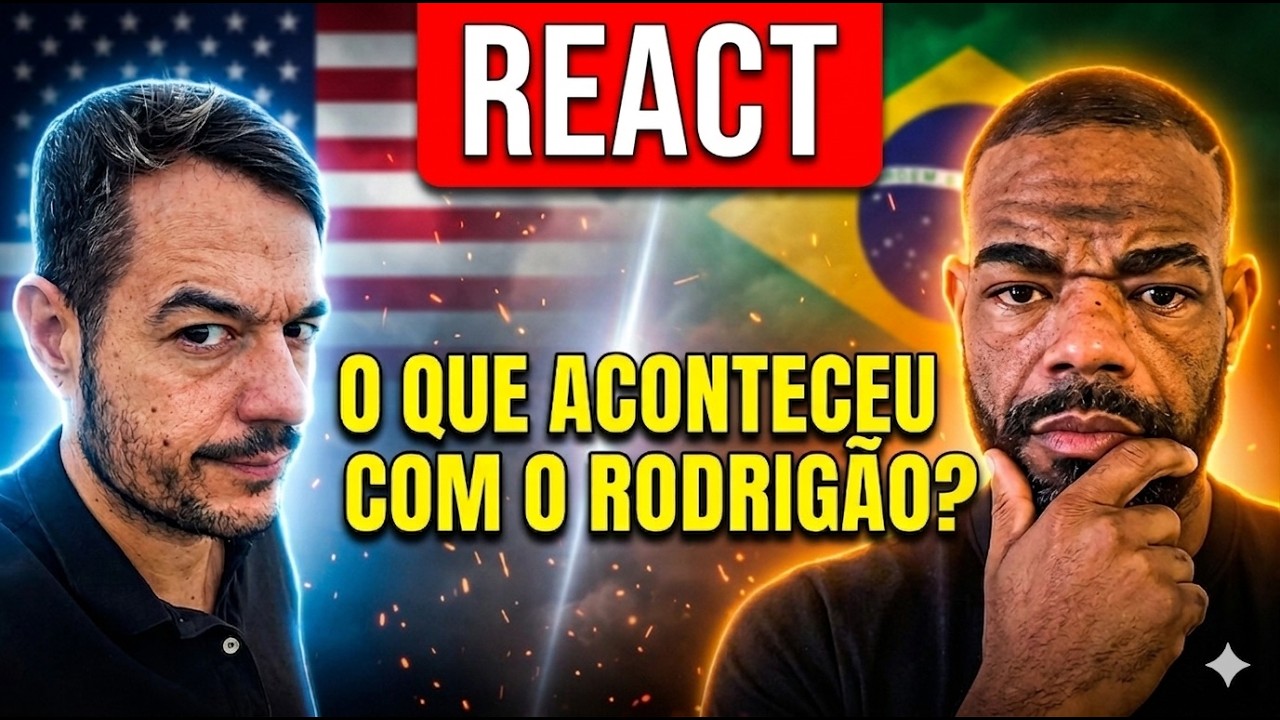RODRIG&Atilde;O SE PERDEU? 🚨 React Sincero sobre o Fim de uma Era no YouTube!
