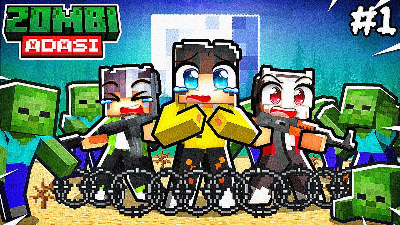 Yeni Seri !! ZOMBİ ADASI #1 🧟 | Minecraft