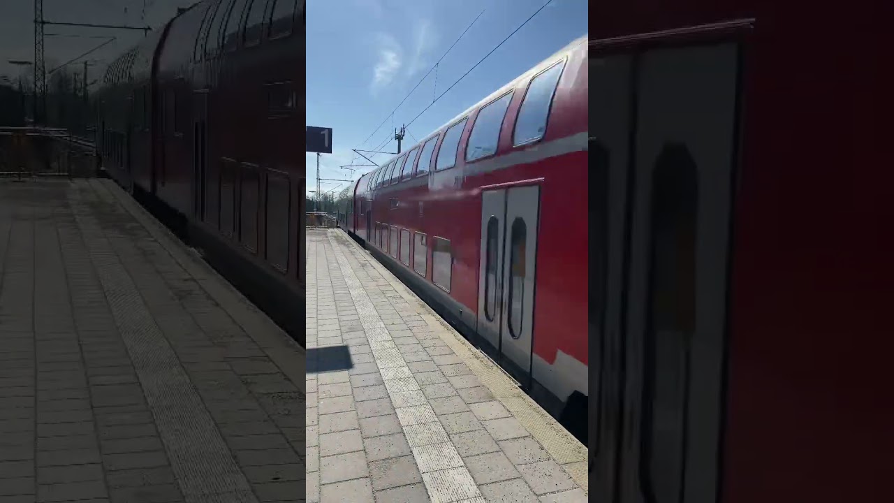 RegionalExpress - M&uuml;nchen Hbf nach Ingolstadt Hbf(RE1).🇩🇪 Региональный экспресс.