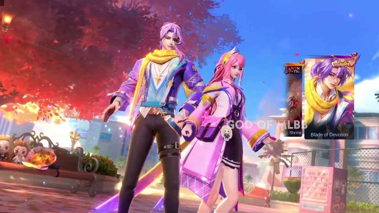 LANCELOT VALENTINE SKIN ENTRANCE GOD OF MLBB #godofmlbb #mlbbcreator #mlbbcreatorcamp #mlbbnewskin