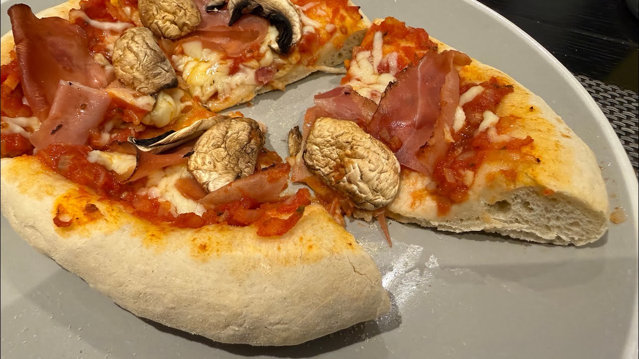 Napoli pizza from scratch, tomato pizza base, the best homemade pizza dough 