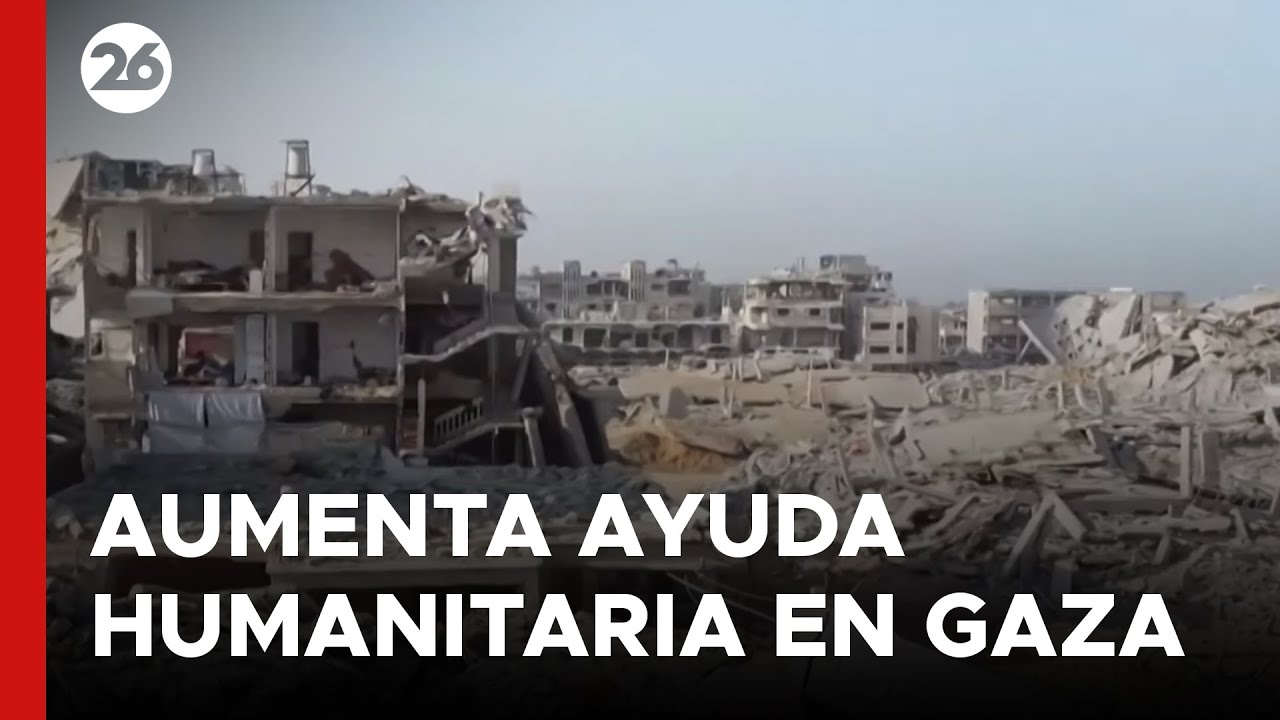 🇵🇸 GAZA | Entran entre 200 y 300 camiones de ayuda humanitaria a la ciudad