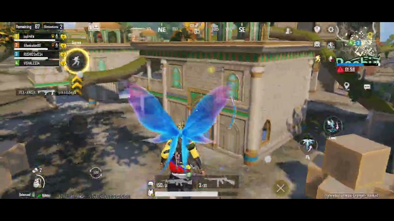 Pubg 6 killer it me 👍
