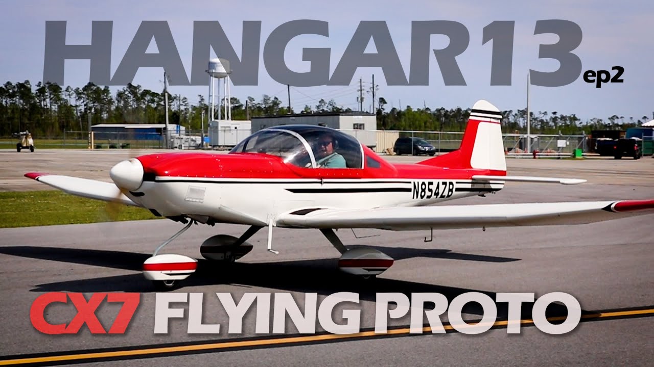 Hangar13 The Flying CX7 Thatcher Aircraft Plans Built Airplane