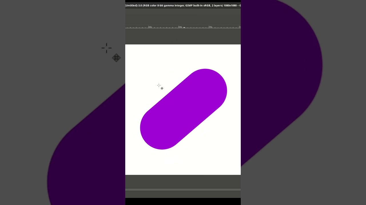 Clipping mask in GIMP #gimp #design