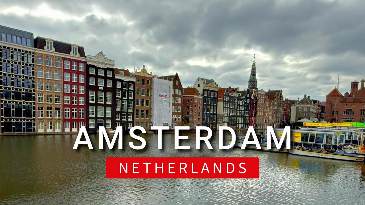 Amsterdam Walking Tour 2026 - Netherlands 🇳🇱 | Day 1 - Exploring the heart of Amsterdam 🚶