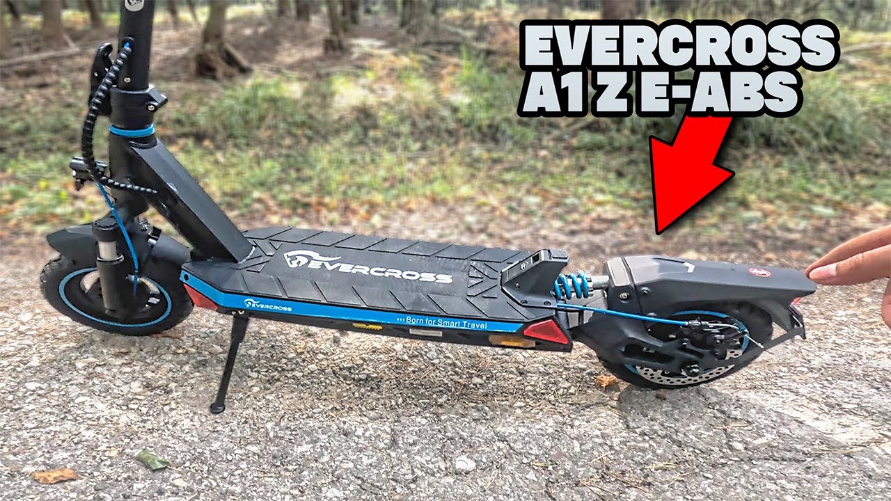 E-ABS w Evercross A1 działa? Test Niedrogiej Hulajnogi to Komunikacji