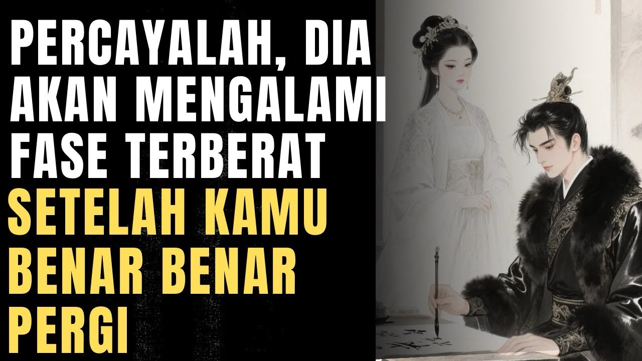 Fase Penyesalan Terberat yang Dia Alami Setelah Kamu Pergi dengan Tenang