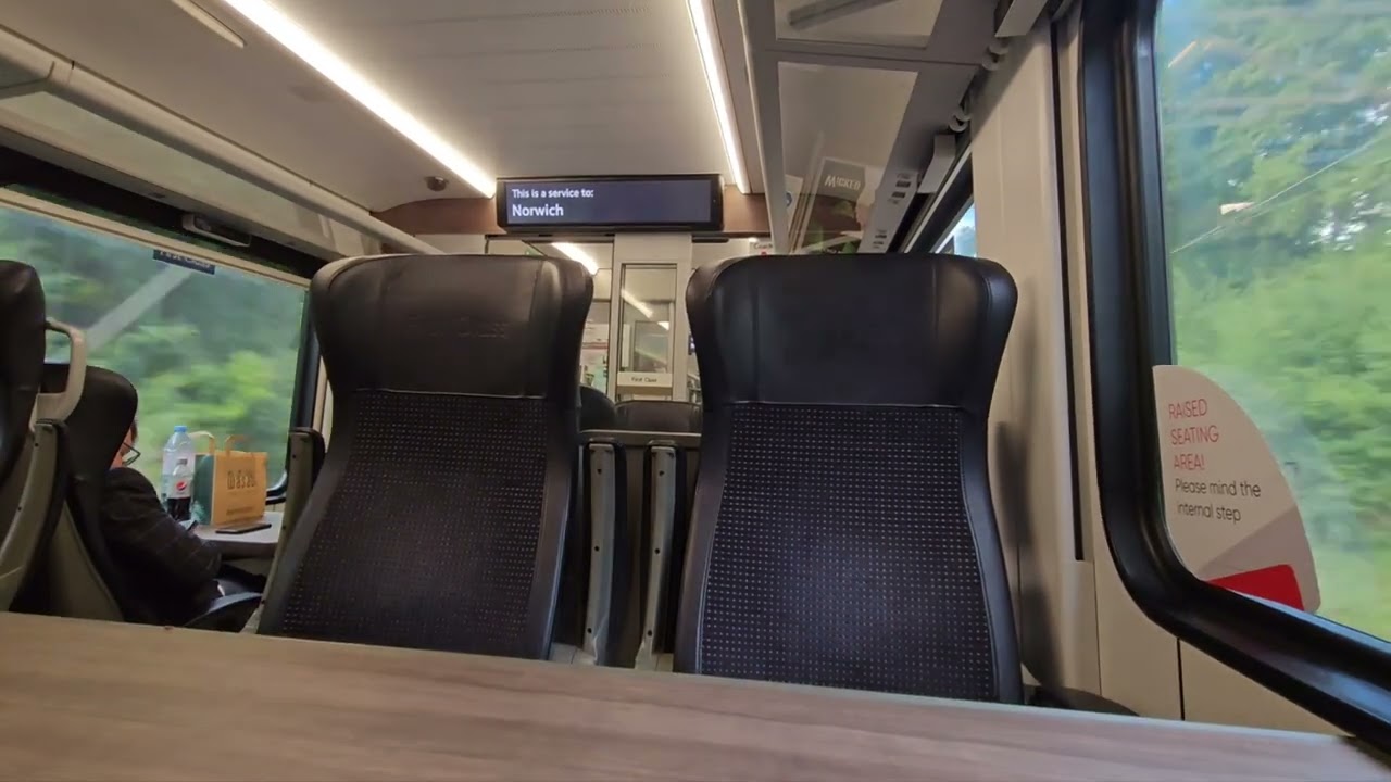 (first try since change) Greater Anglia Class 745 Diss to Norwich