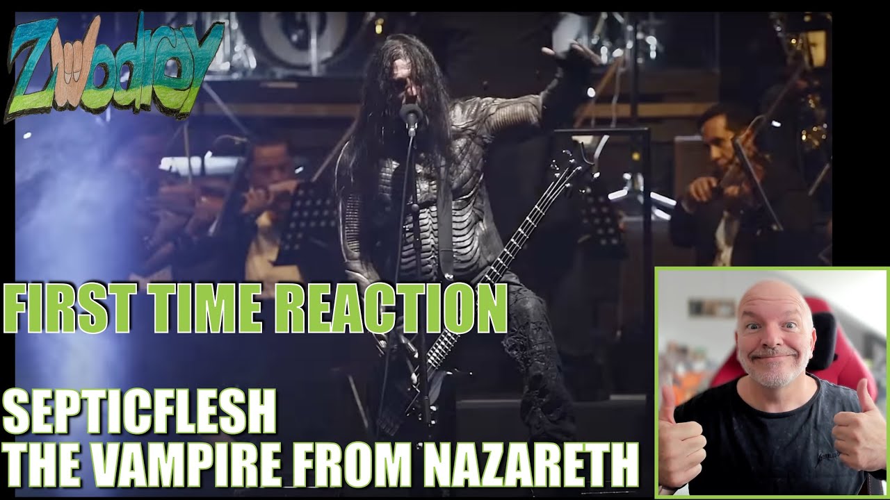 Septicflesh - The Vampire from Nazareth - (Reaction!) - Perfect live Sound, Great Energy! A Banger!