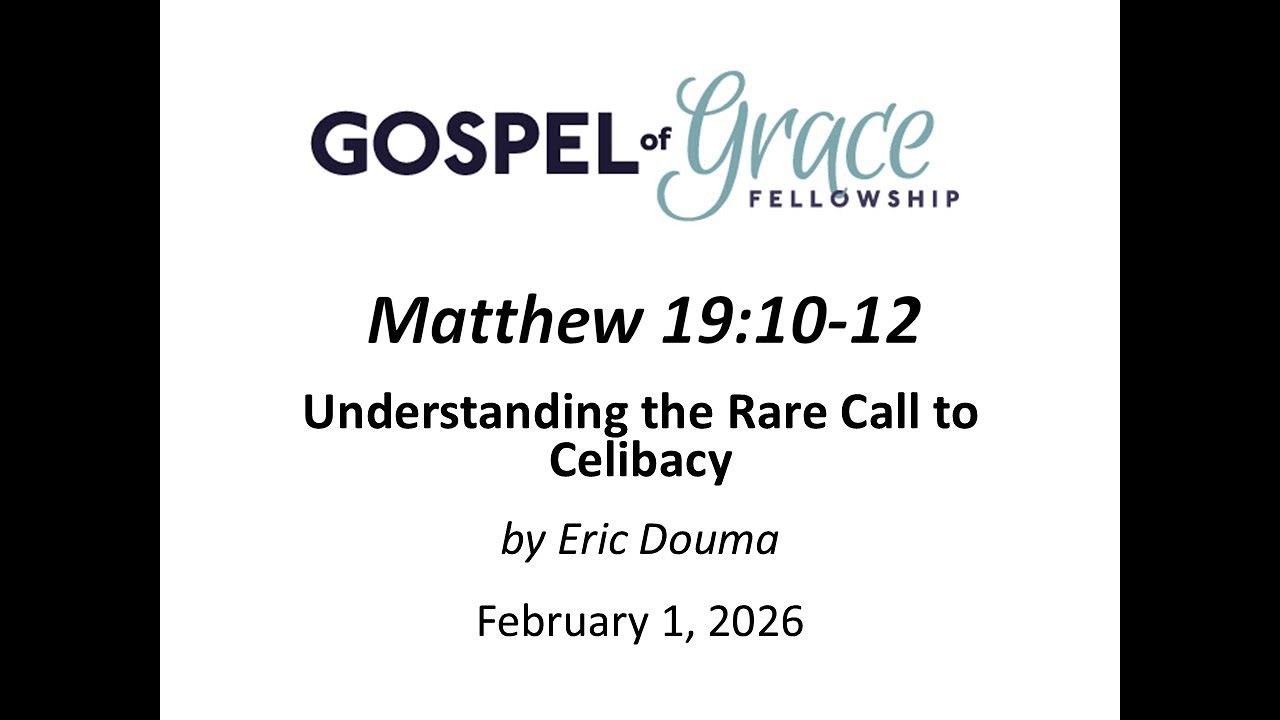 Understanding the Rare Call to Celibacy - Matthew 19:10-12