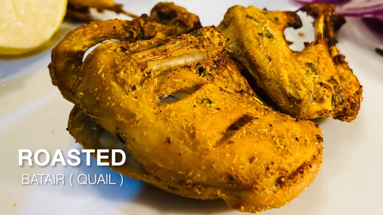 Steam Roasted Batair Recipe | How to Cook Juicy Quail at Home