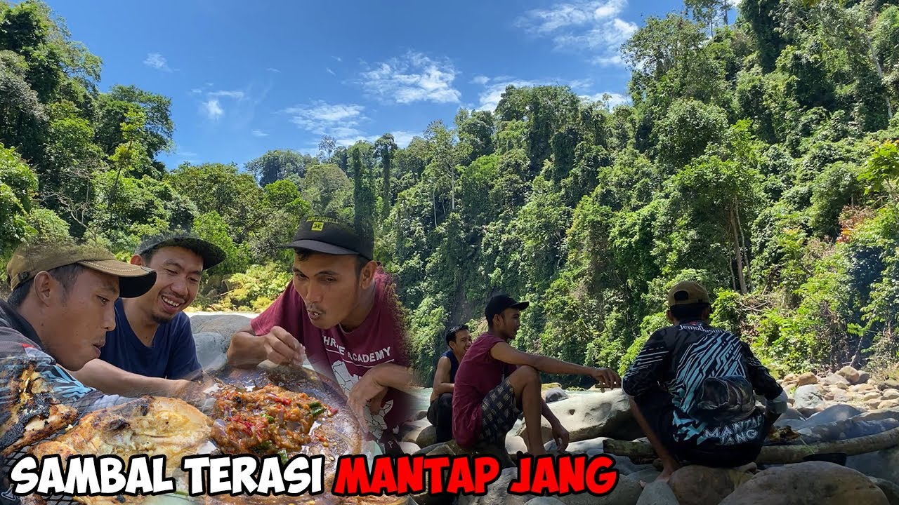 Makan Di Pinggir Sungai Ternyata Bikin Candu & Ketagihan Jang | Mukbang Ayam Bakar