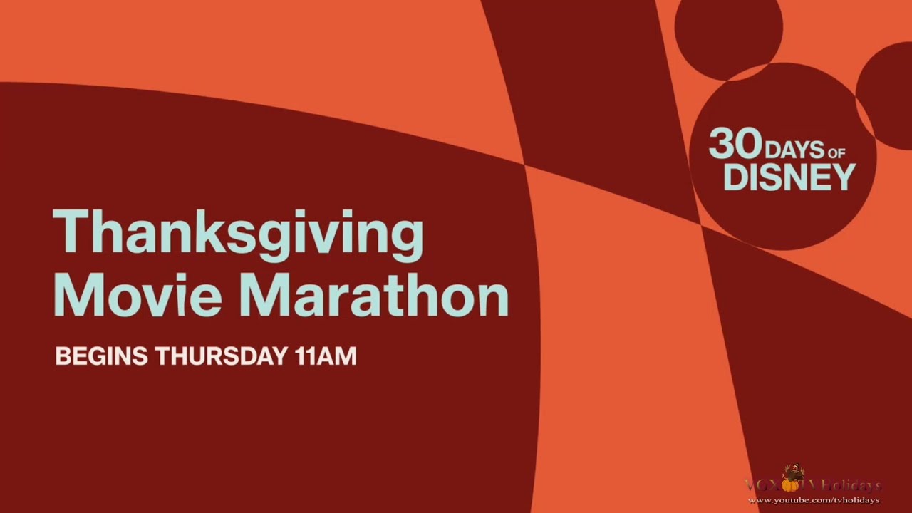 Freeform Thanksgiving Movie Marathon Advert #1 2025🦃30 Days of Disney