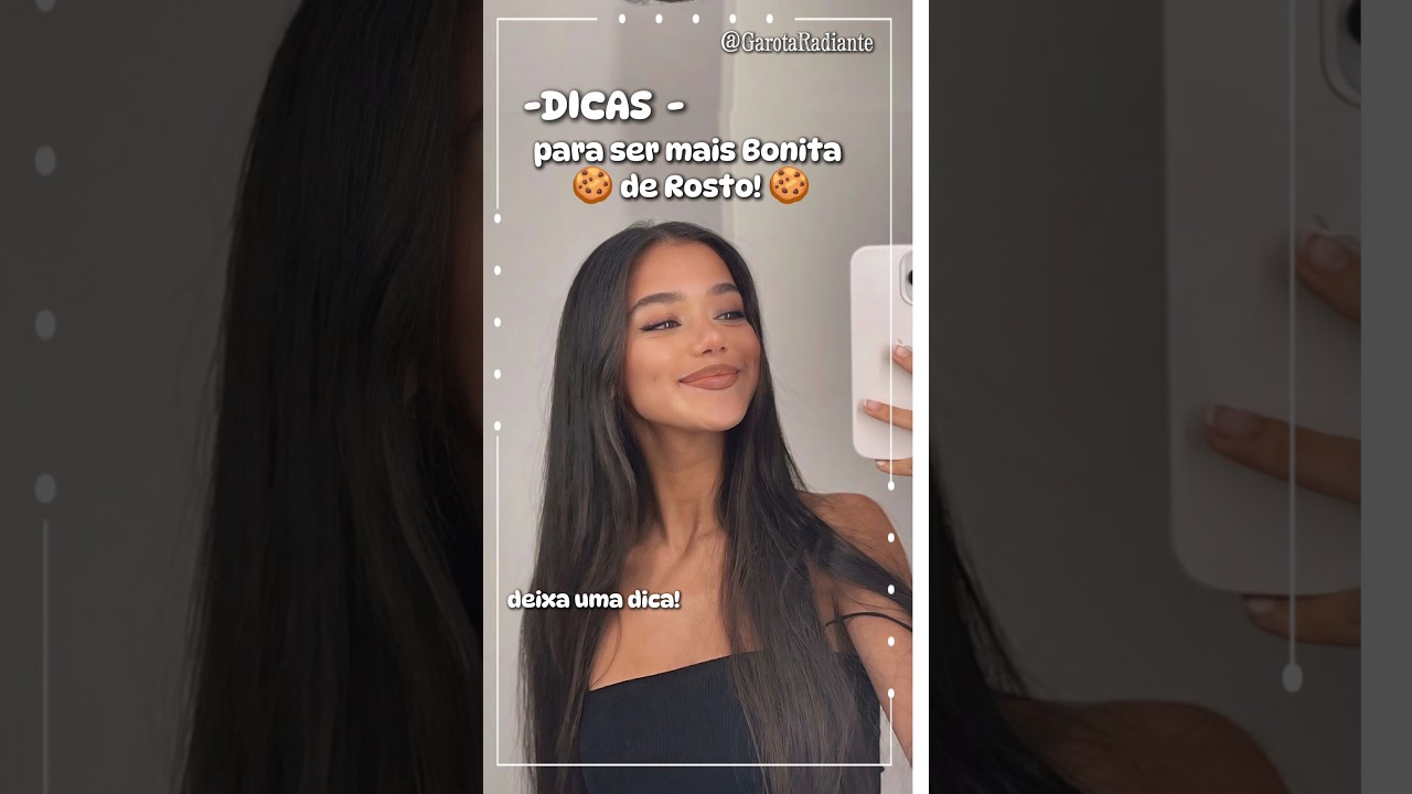 dicas para ser bonita de Rosto !#shorts #shortsviral #girls #beautiful #jovens
