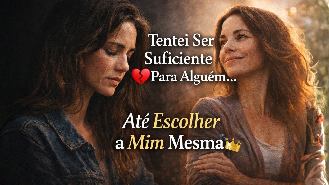 Passei anos tentando ser suficiente para alguém que nunca tentou me merecer, até o dia em que...
