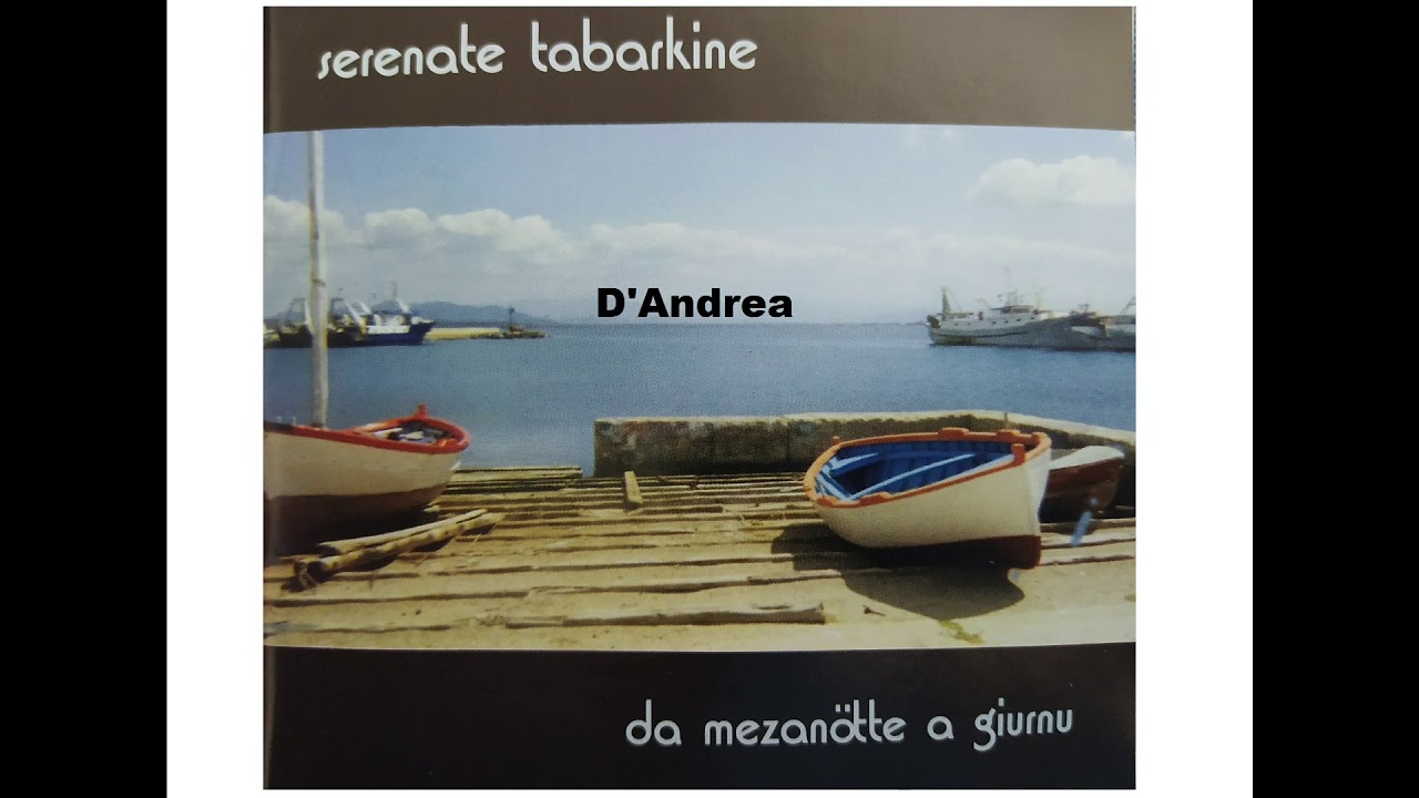 Calasetta Serenate Tabarkine - D'Andrea - serenate tabarchine