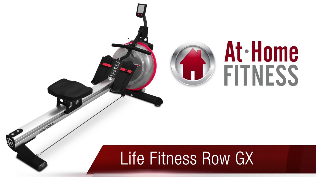 AtHomeFitness.com Gilbert - Life Fitness Row GX Trainer Product Review