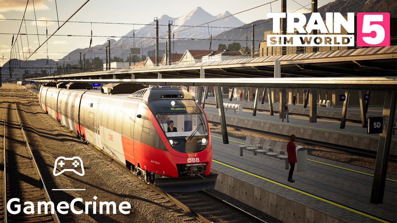 TSW 5 | SO WIE IN DEN FILMEN | ÖBB 4024 | Mit PZB und SIFA | S-BAHN VORARLBERG | E5