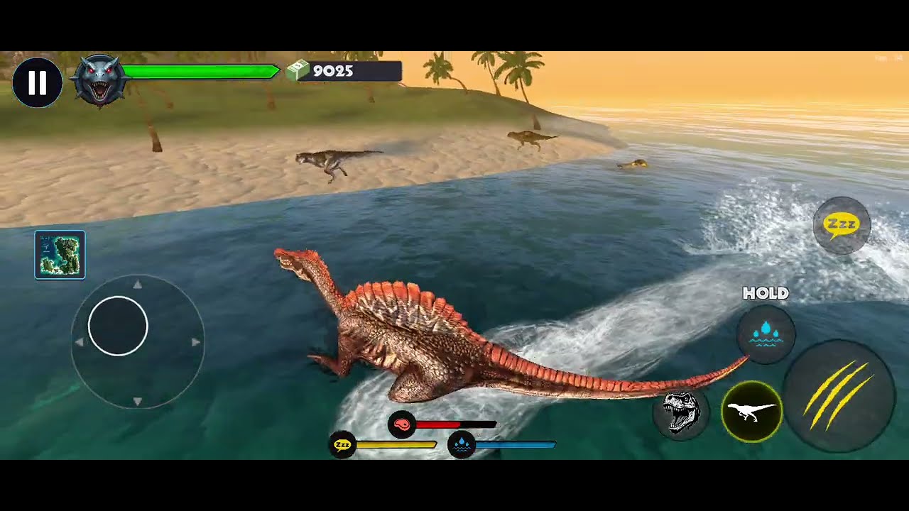 Jurassic Clash: Primal Dino Sim -: SPINOSAURUS 🦖🦖! ( wait for end 🦖)