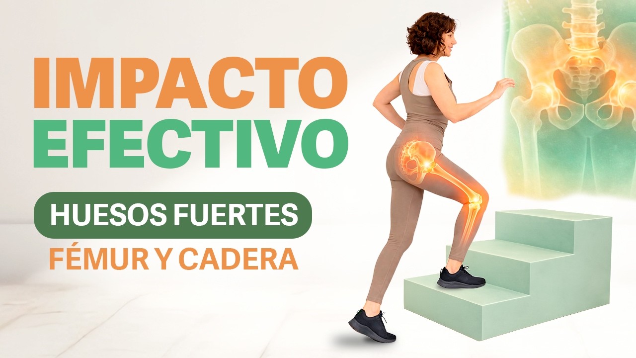 OSTEOPOROSIS: Cómo Tener Huesos FUERTES en Casa (Sin Gimnasio) EL IMPACTO QUE SI FUNCIONA